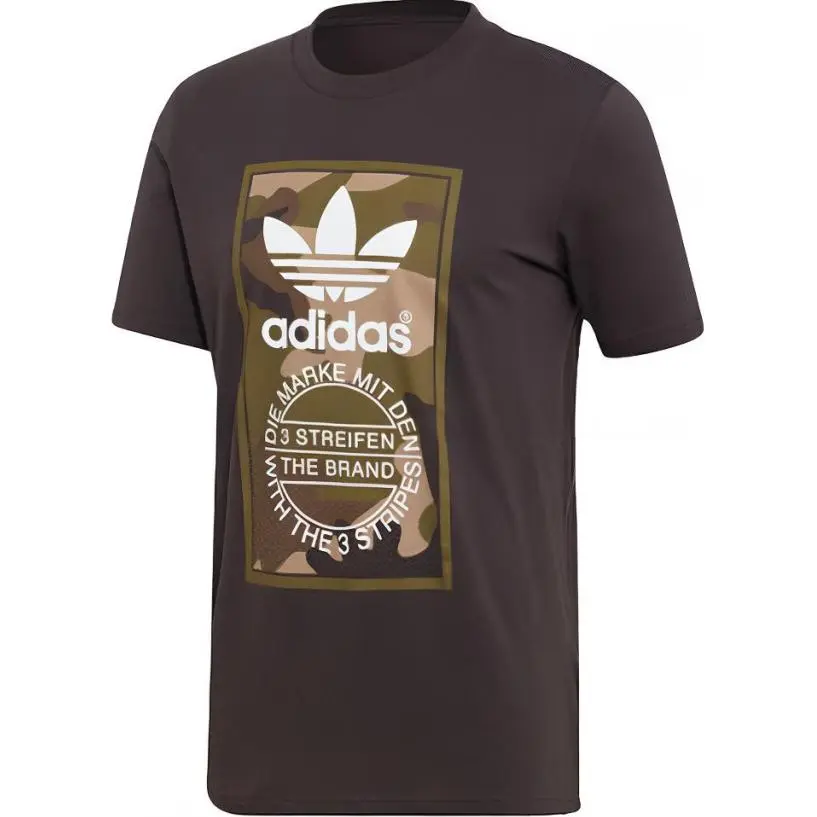 Adidas Originals T Shirt Men's Graphite Black