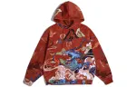 Li Ning Sweatshirts Unisex Reddish Umber Hooded Moderate Regular