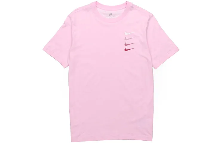 Nike T Shirts Men's Crew Neck Moderate Straight Fit