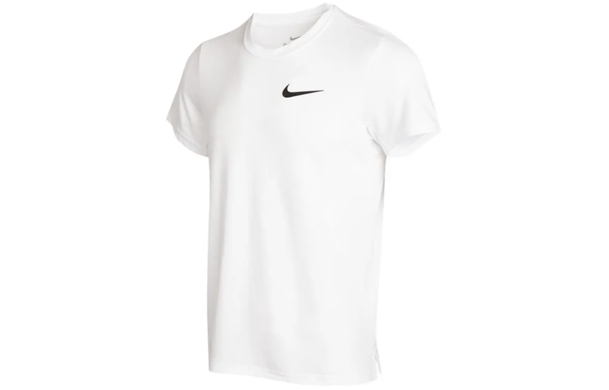 Nike T-Shirts Men's Crew Neck Moderate Straight Fit