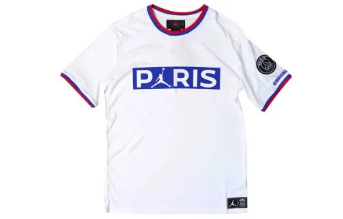 Jordan Paris Saint Germain Team T Shirt Men's White