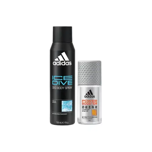 Adidas, deodorant, spray, antiperspirant, refreshing set, 150 ml, 50 ml, 150 ml, 50 ml