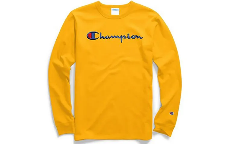 Champion T-Shirts Unisex Crew Neck Moderate Straight Fit