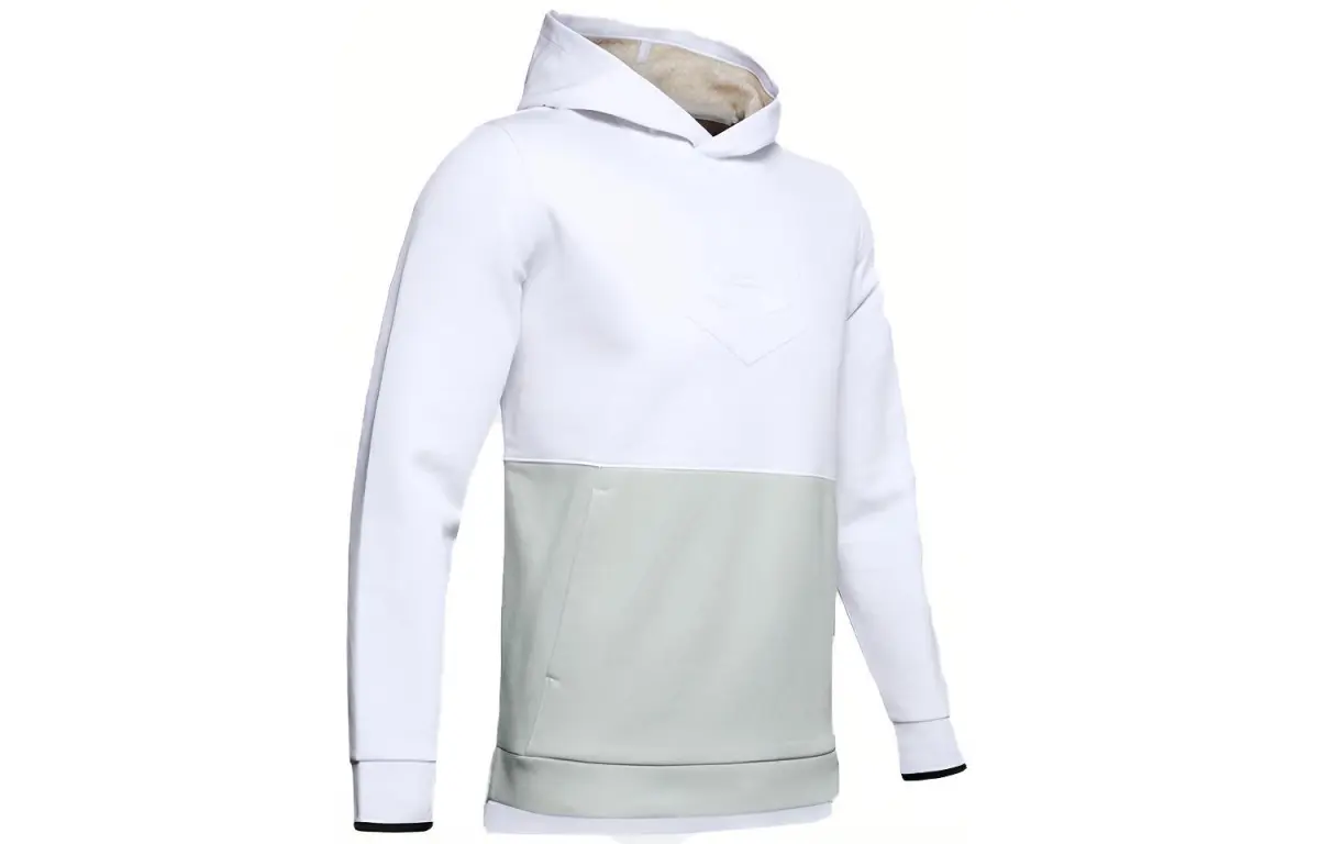 Under Armour RECOVER Sweatshirts Men's White Hooded Moderate Regular