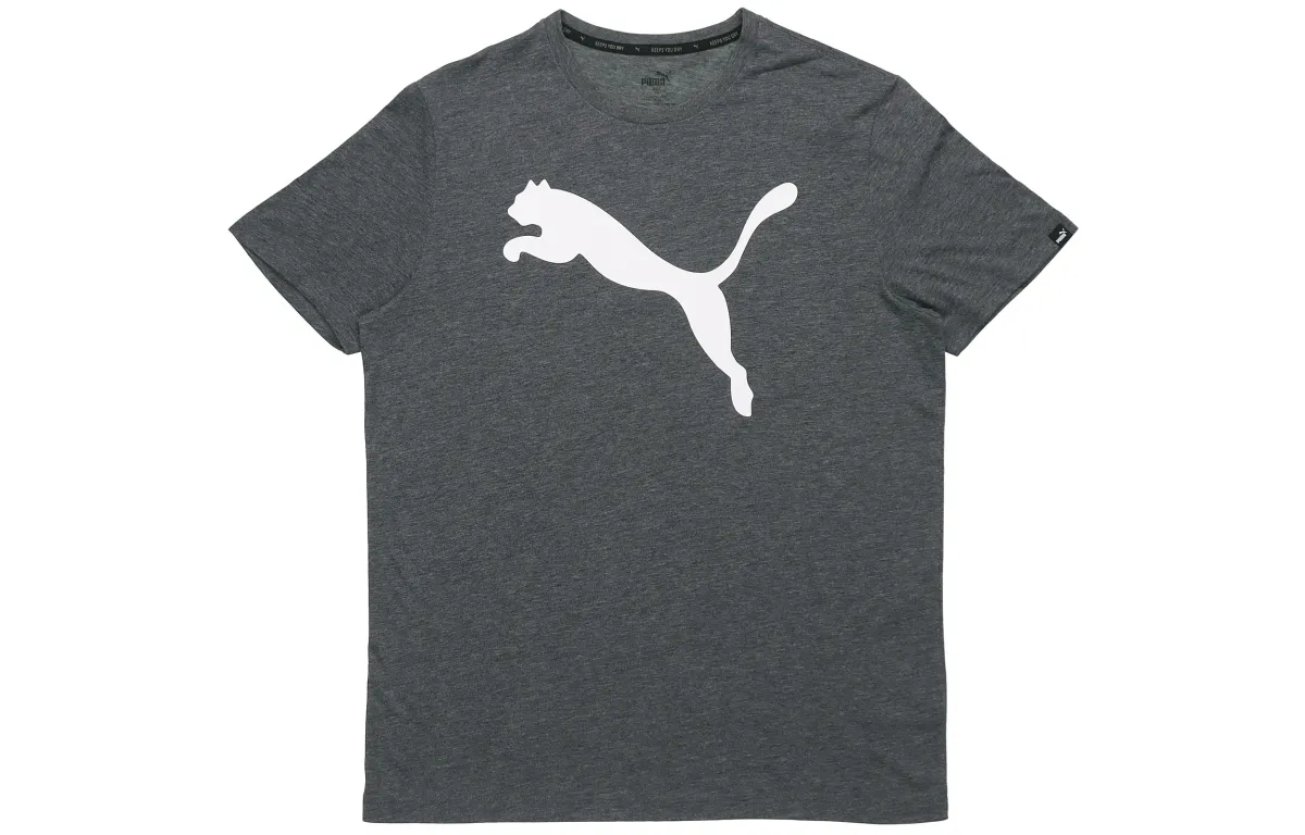 PUMA ESS BIG CATH T Shirt Men's Black