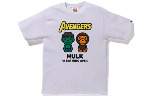 Bape X Marvel Milo The Hulk Tee