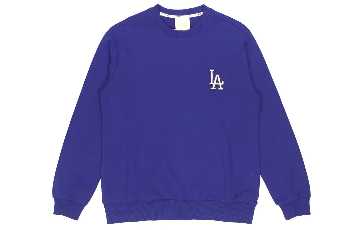 MLB Sweatshirts Unisex Blue Crew Neck Moderate Regular