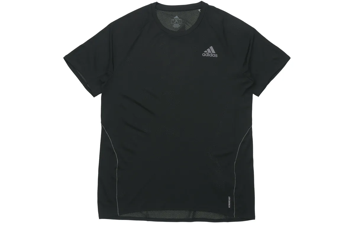 Adidas Runner Running T Shirt Men's Black