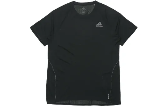Adidas Runner Running T Shirt Men's Black