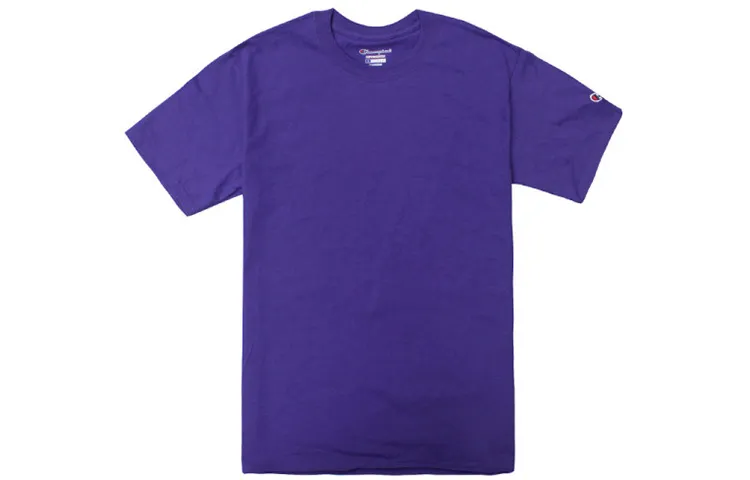 Champion T Shirt US Version Unisex Purple