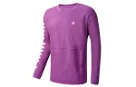 FILA Sweatshirts Men's Purple Crew Neck Moderate Regular