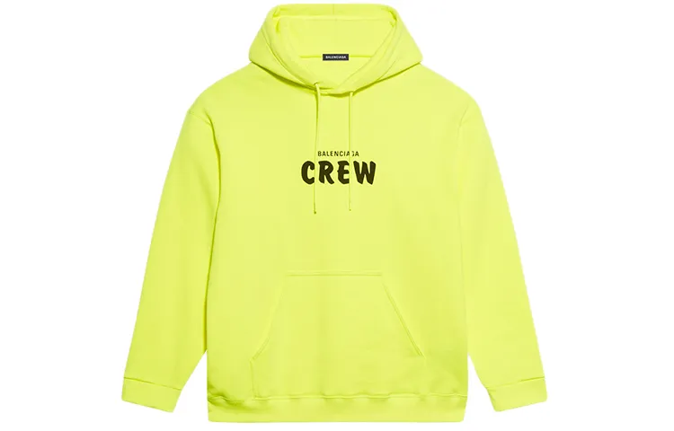 Balenciaga Crew Logo Hoodie