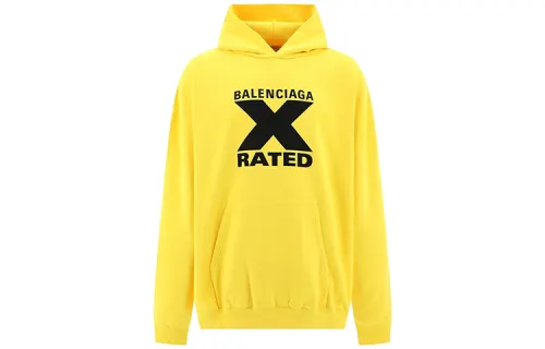 Balenciaga Sweatshirt Men's Yellow Black
