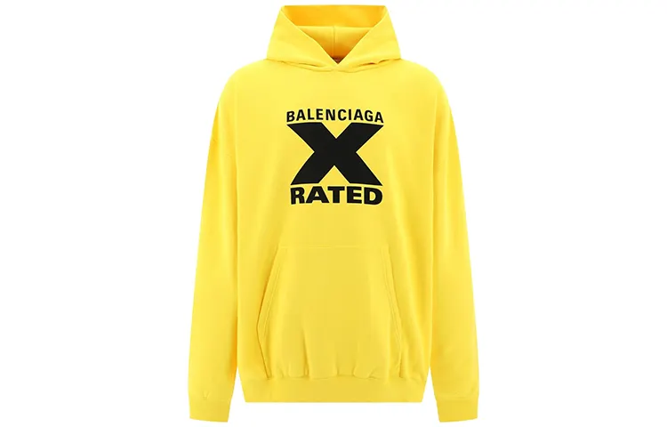 Balenciaga Sweatshirt Men's Yellow Black