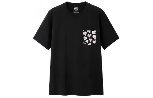 KAWS X UNIQLO BFF Pocket Tee US Sizing