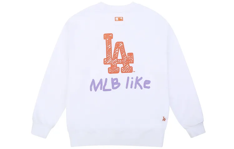 MLB Like Collection Sweatshirts Unisex White Crew Neck Moderate