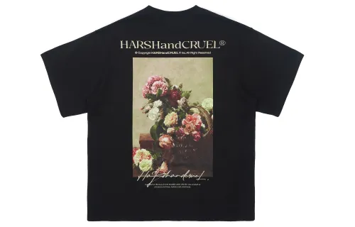 HARSH AND CRUEL T Shirts Unisex Crew Neck Moderate Straight Fit