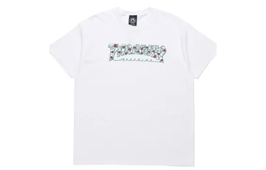 Thrasher T Shirt US Version Unisex White