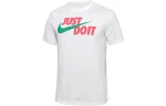 Nike T Shirts Men's White Crew Neck Moderate