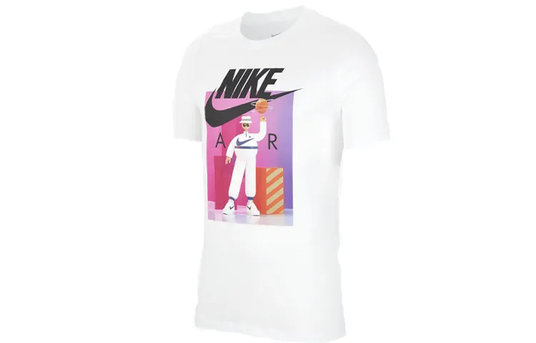 Nike Set-in Sleeve T-Shirt Men's White