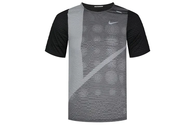 Nike T-Shirt Men's Black Gray Color