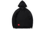 Li Ning Sweatshirts Men's New Standard Black 7 Hooded Moderate Cardigan