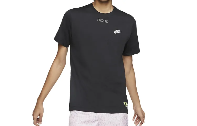 Nike Set-in Sleeve T-Shirt Men's Black