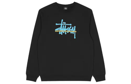 Stussy Sweatshirts Men's Crew Neck Thickened Regular