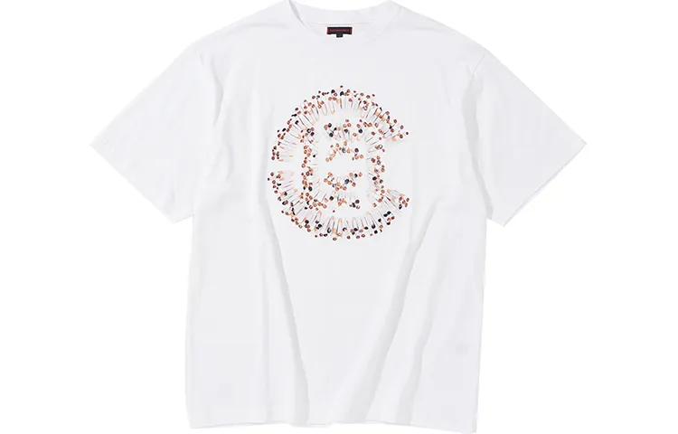 CLOT T Shirts Unisex White Crew Neck Moderate Straight Fit