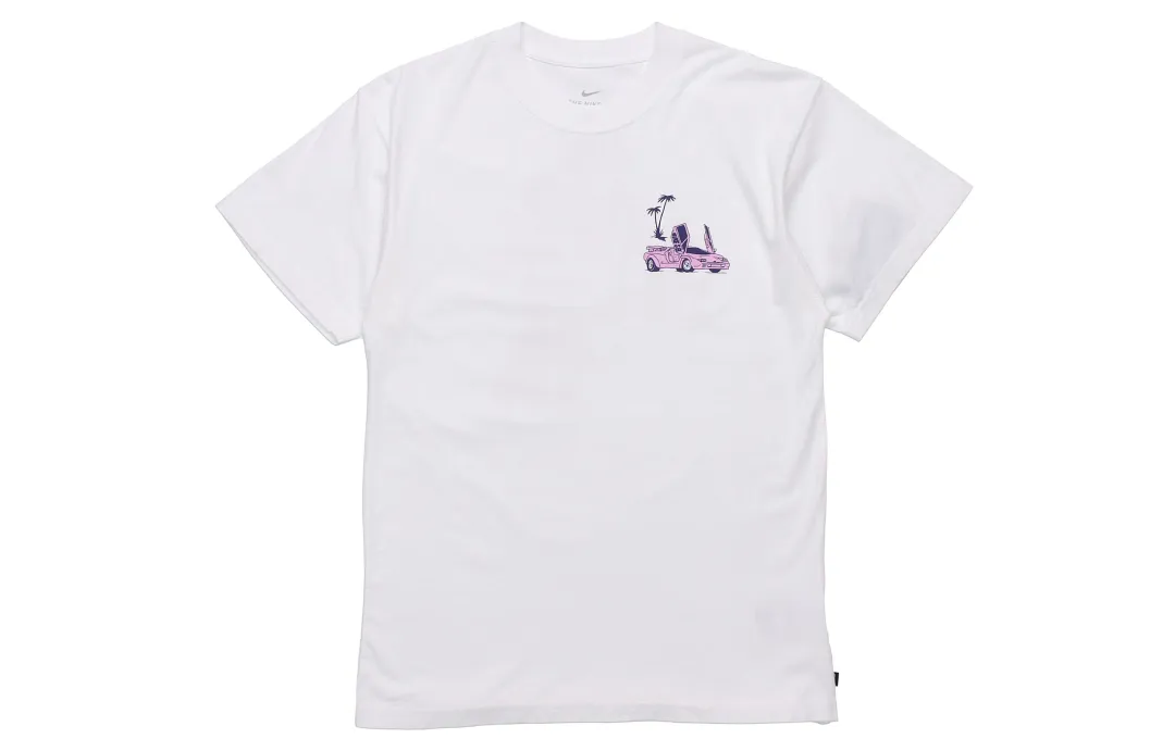 Nike Drop Shoulder Sleeve T-Shirt Men's White