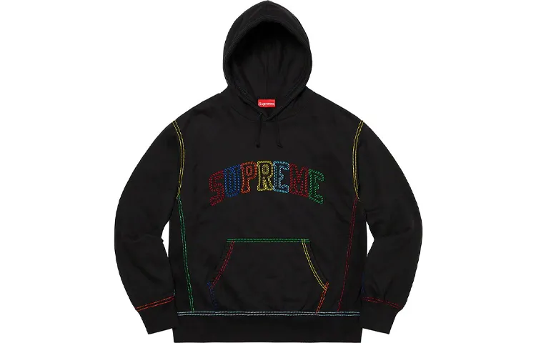 Supreme Big Stitch Hooded Sweatshirt