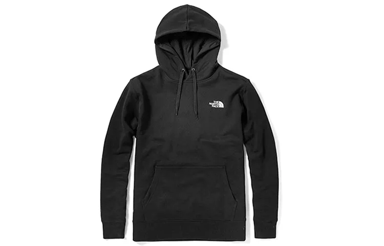 THE NORTH FACE Sweatshirts Unisex Black Hooded Moderate Straight Fit
