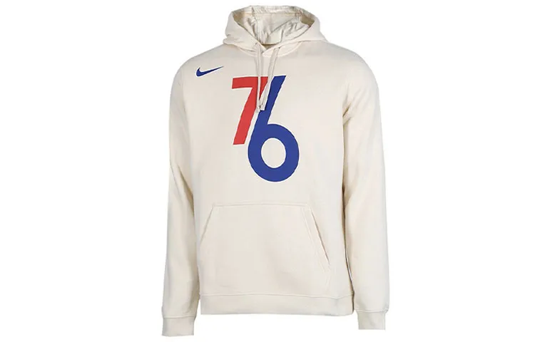 Nike Sweatshirts Men's White Hooded Moderate Regular