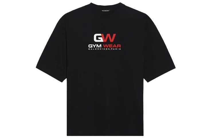 Balenciaga Gym Wear Logo Tee