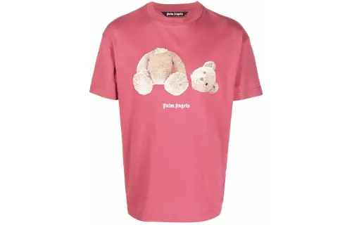PALM ANGELS Bear Print T shirt T Shirt