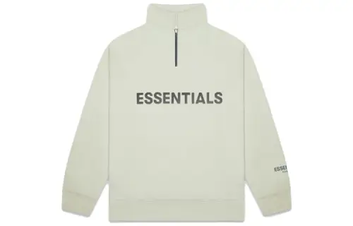 Fear Of God Essentials Sweatshirt Unisex Gray Green
