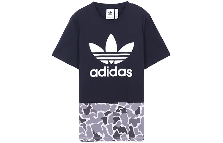 Adidas Originals M GRAPHICS CB T Shirts Men's Black Crew Neck Moderate Straight Fit