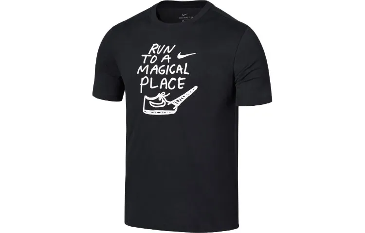 Nike T Shirts Men's Crew Neck Moderate