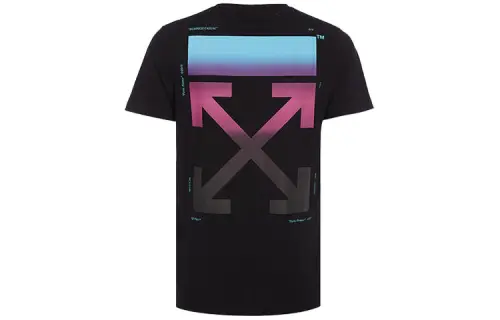 OFF-WHITE logo cotton t-shirt