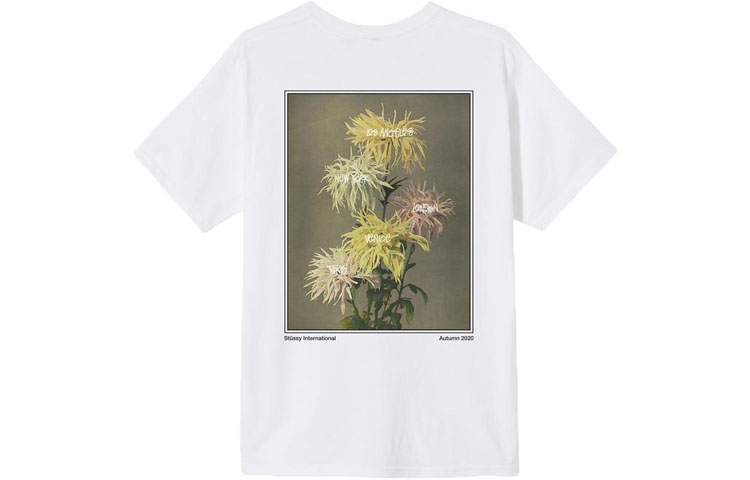 Футболка Stussy Dahlia T (черная) — фото 6
