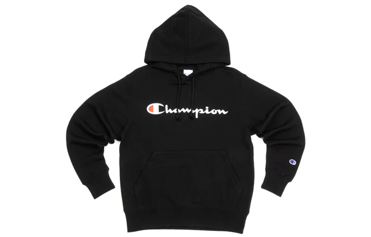 Champion Sweatshirt Japan Version Unisex Black