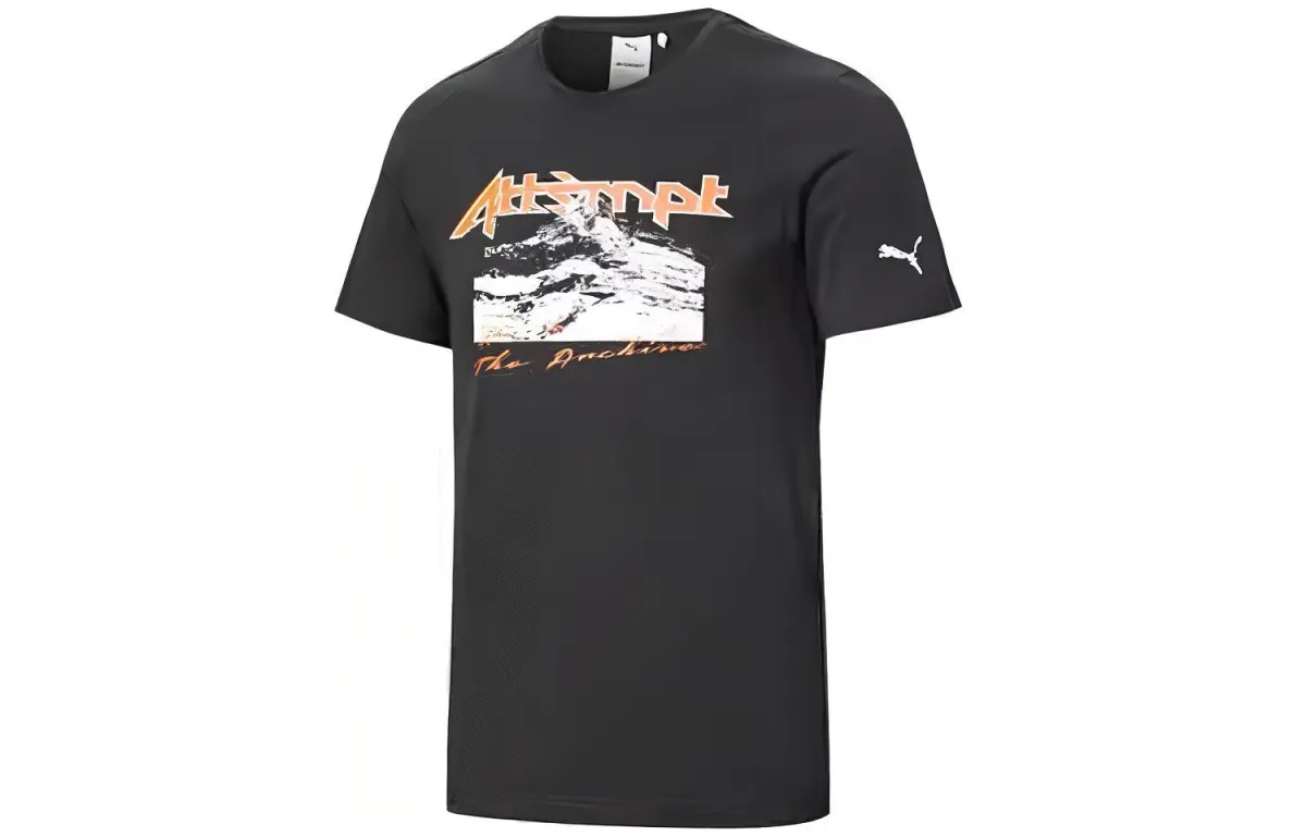 PUMA x ATTEMPT T Shirt Unisex Black