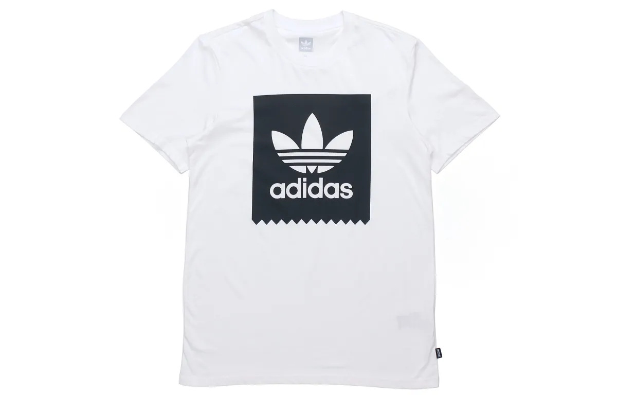 Adidas Originals Set in Sleeve T Shirt Men's Black White