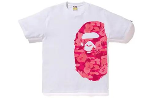 Bape Fire Camo Side Big Ape Head Tee