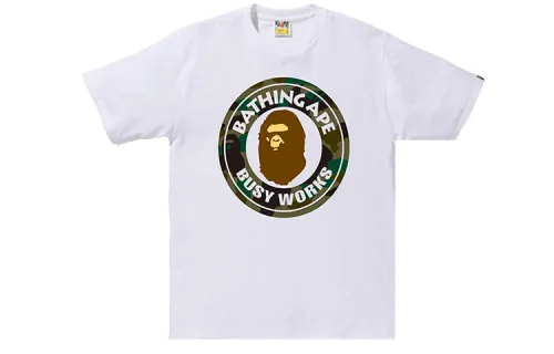 Bape 1st Camo Busy Works Tee