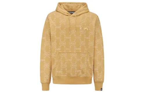 EVISU Sweatshirts Men's Hooded Moderate Heavyweight