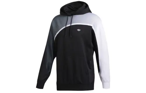 Adidas Originals Sweatshirts Men's Black Hooded Moderate Regular