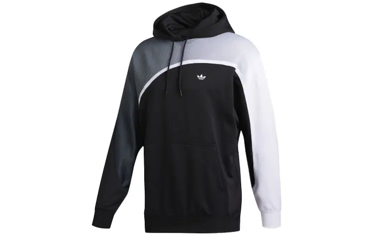 Adidas Originals Sweatshirts Men's Black Hooded Moderate Regular