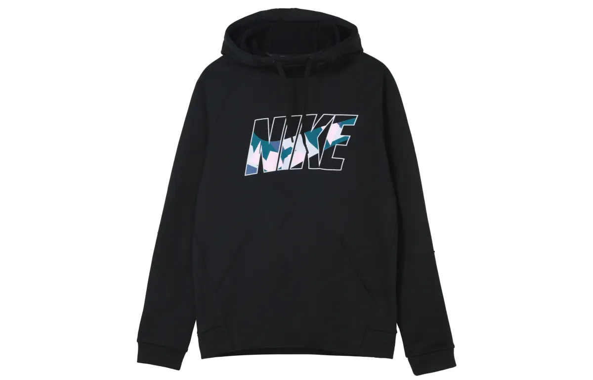 Nike Sweatshirts Men's Black Hooded Moderate Regular