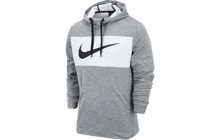 Nike Sweatshirts Men's Gray Hooded Moderate Other